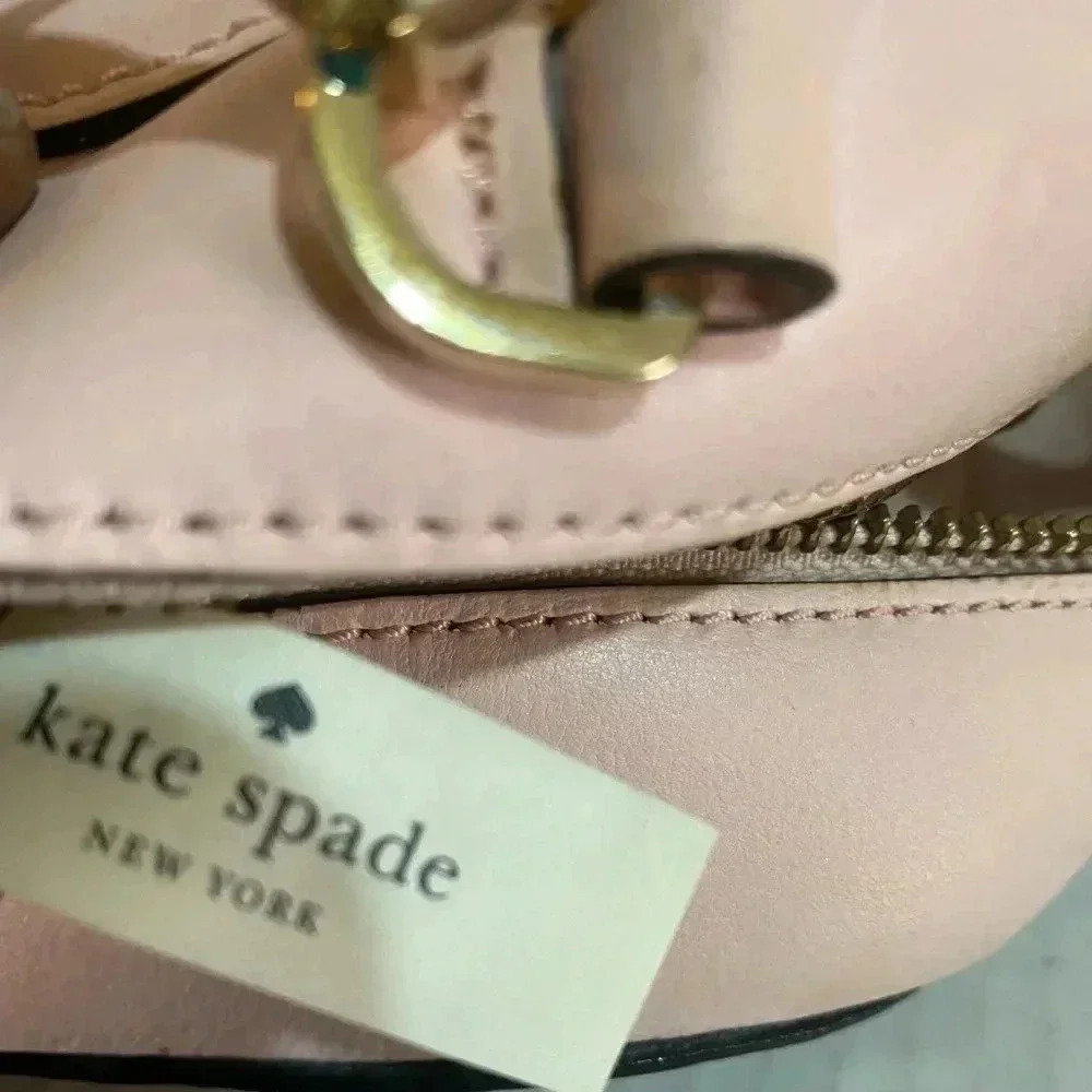 Kate spade pink leather satchel handbag - Picture 5 of 12